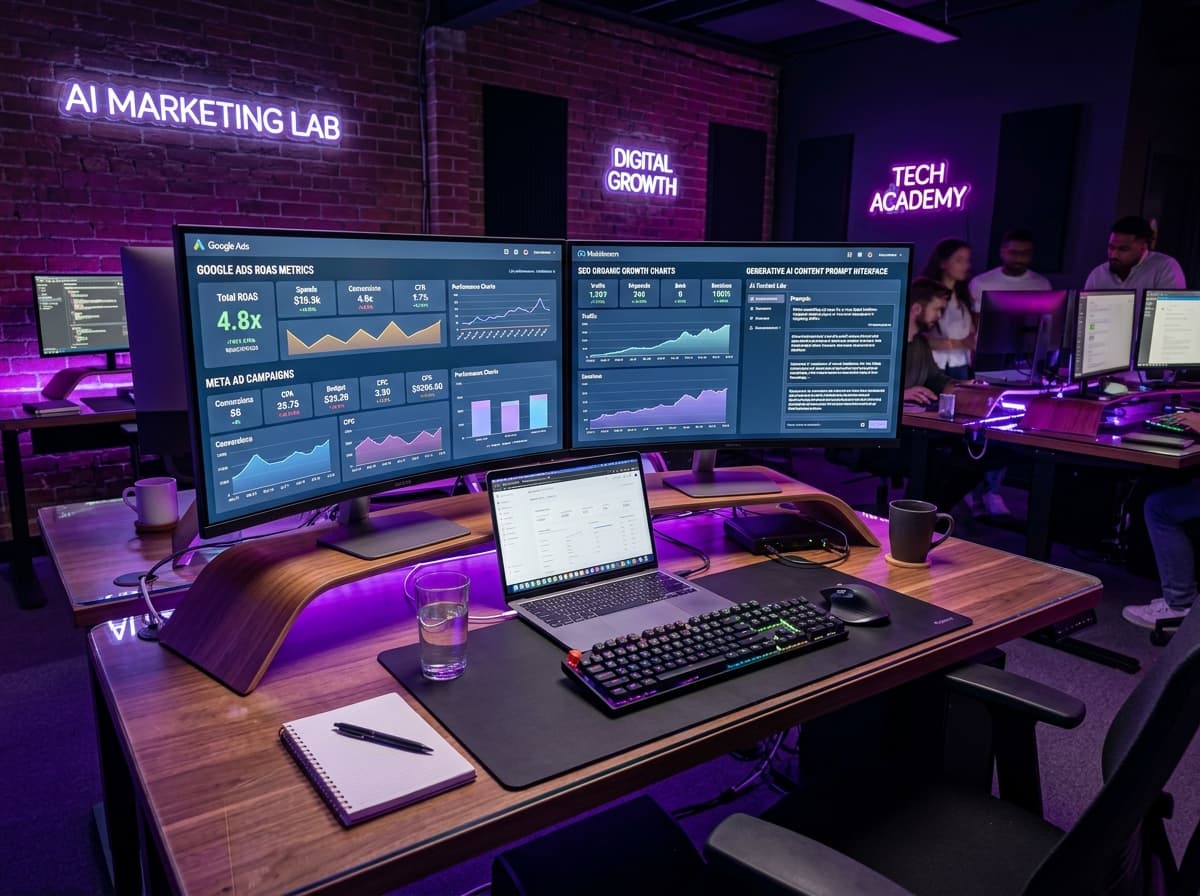 Learn Advanced Digital Marketing with AI